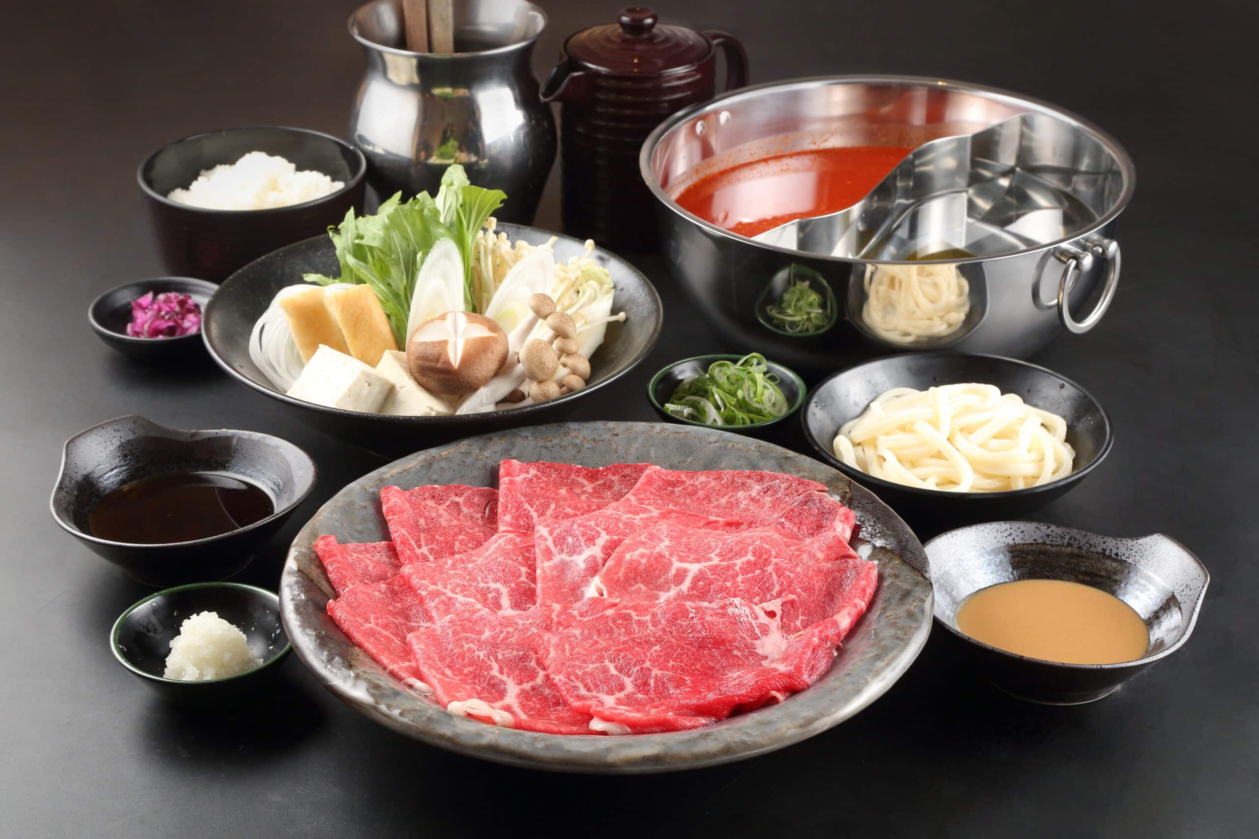 일본산 소고기샤부샤부정량 런치
