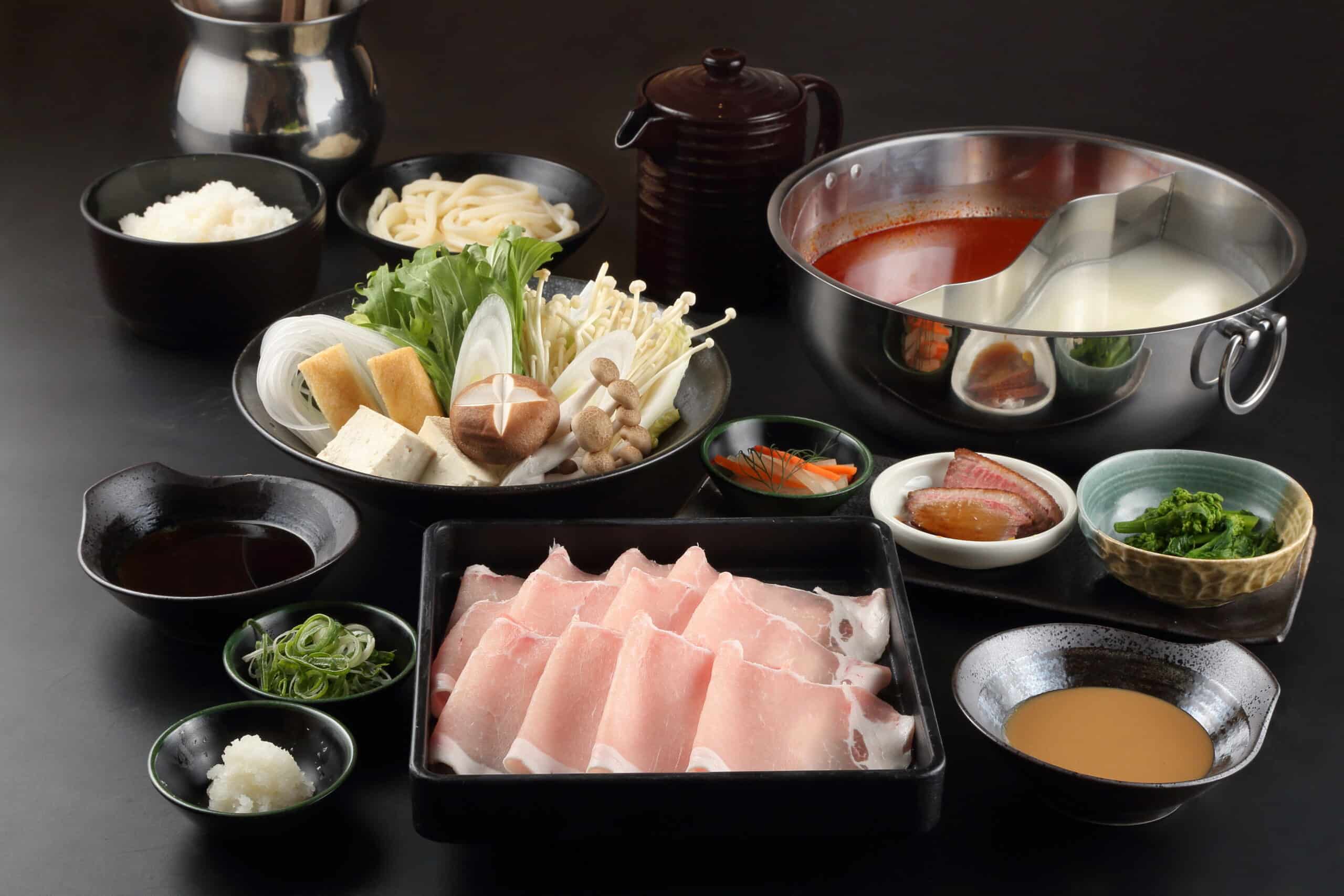 豚Shabu-ShabuFixed-portion lunch