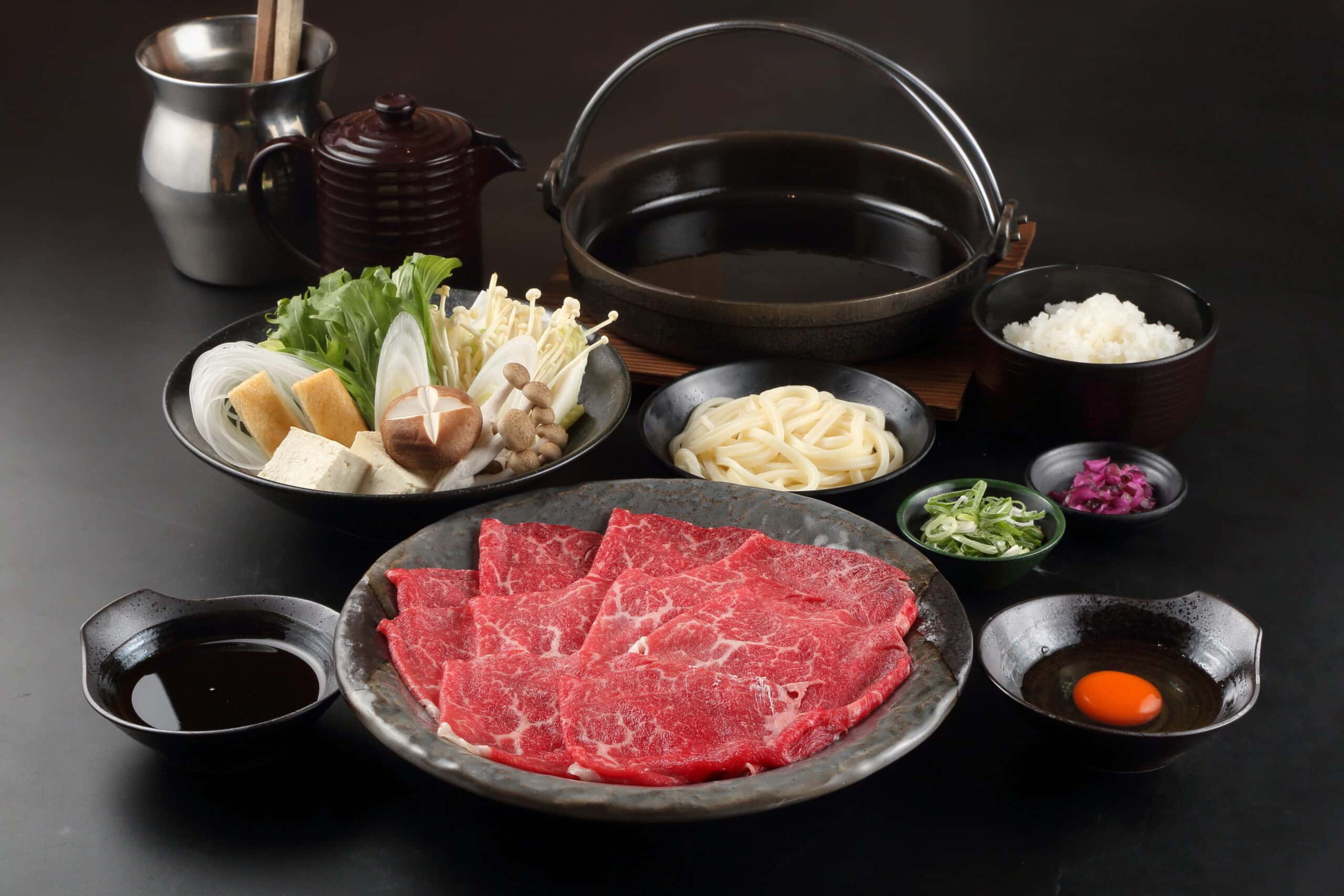 国産牛SukiyakiFixed-portion lunch
