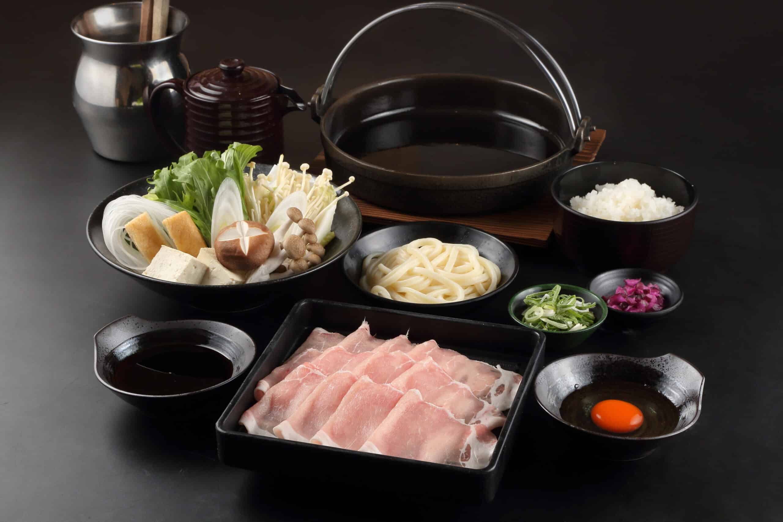豚SukiyakiFixed-portion lunch