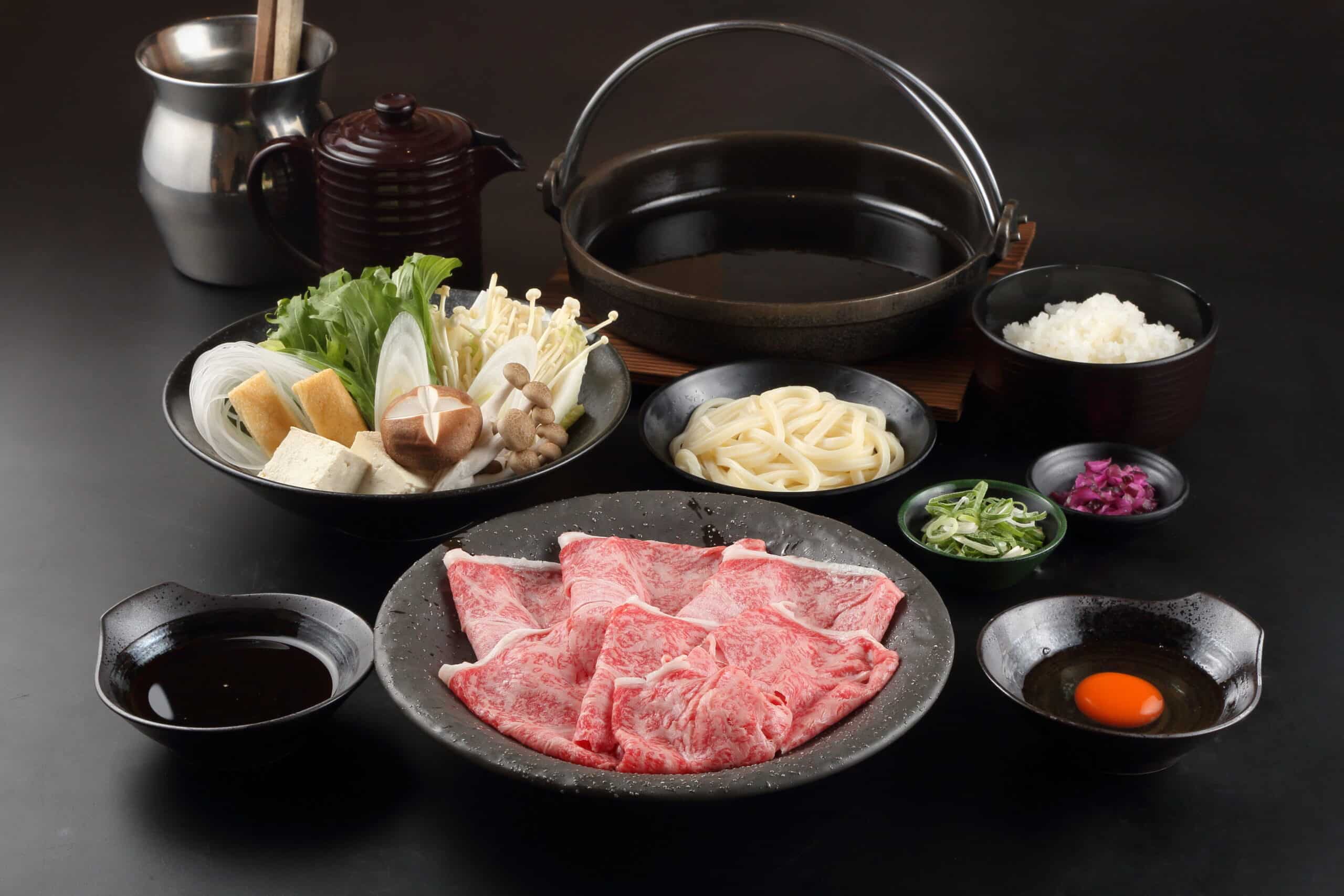 和牛SukiyakiFixed-portion lunch